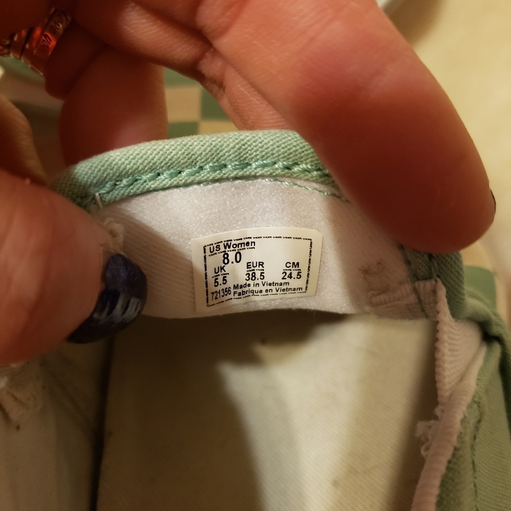 Vans womens shoes size 8